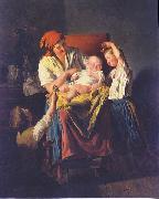 Ferdinand Georg Waldmuller Mothers joy oil painting picture wholesale